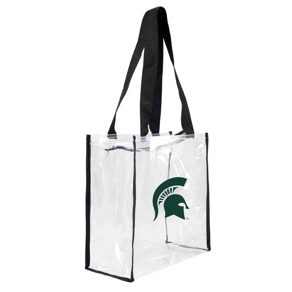 littlearth Michigan State University Clear Square Stadium Tote