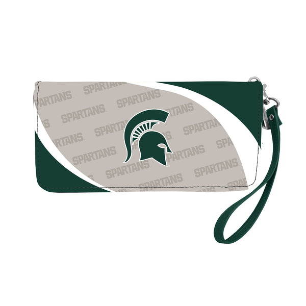 littlearth Michigan State University Curve Zip Organizer Wallet