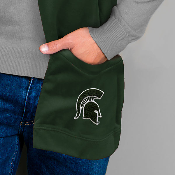 Littlearth Michigan State University Jimmy Bean 4 In 1 Scarf