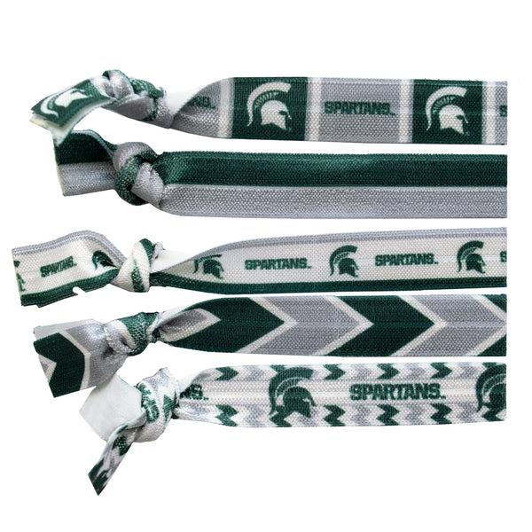 littlearth Michigan State University Knotted Hair Tie