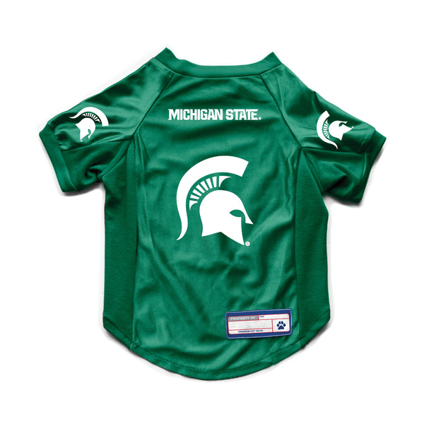 littlearth Michigan State University Pet Stretch Jersey