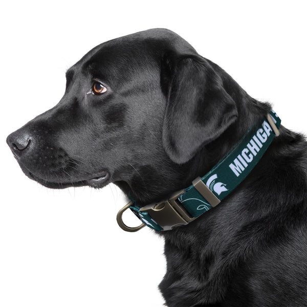 Littlearth Michigan State University Premium Pet Collar
