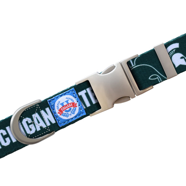 Littlearth Michigan State University Premium Pet Collar