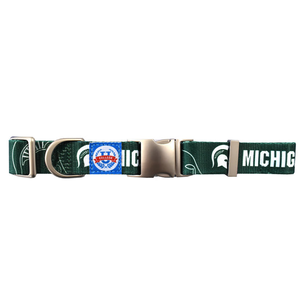 littlearth Michigan State University Premium Pet Collar
