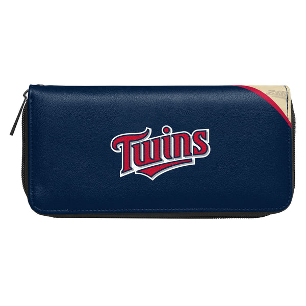 Littlearth Minnesota Twins Curve Zip Organizer Wallet
