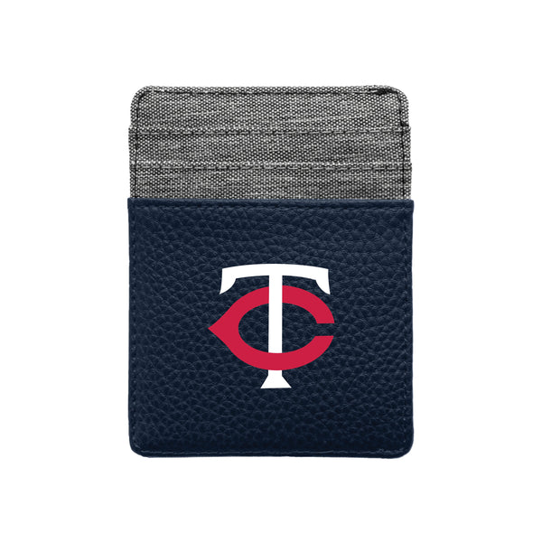 littlearth Minnesota Twins Pebble Front Pocket Wallet