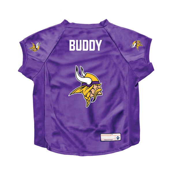 littlearth Minnesota Vikings Big Custom Pet Stretch Jersey