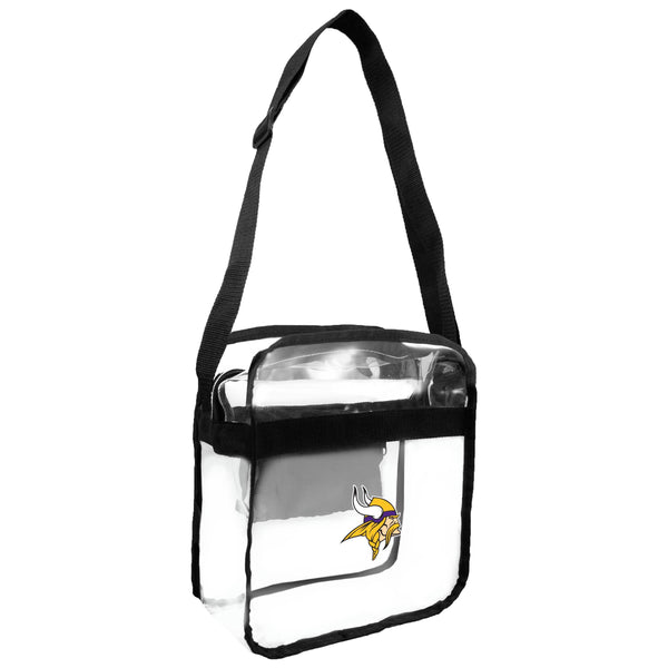 littlearth Minnesota Vikings Clear Carryall Crossbody