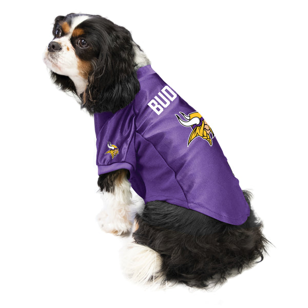 Littlearth Minnesota Vikings Custom Pet Stretch Jersey