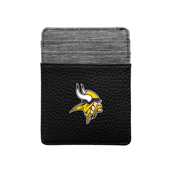 littlearth Minnesota Vikings Pebble Front Pocket Wallet