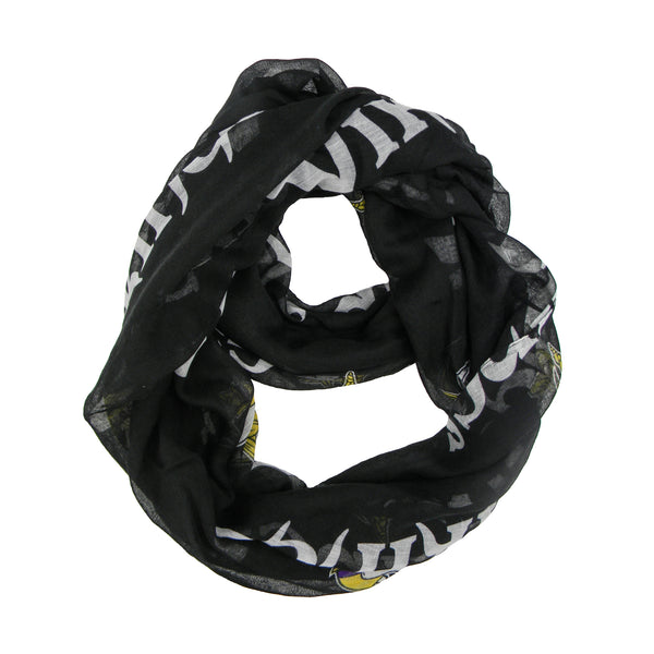 littlearth Minnesota Vikings Sheer Infinity Scarf Alternate