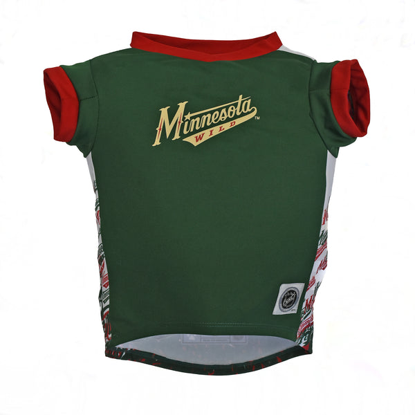 littlearth Minnesota Wild Pet Performance Tee Shirt