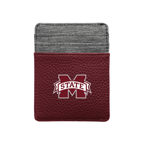 littlearth Mississippi State University Pebble Front Pocket Wallet