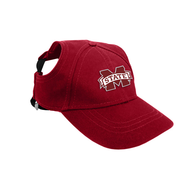 littlearth Mississippi State University Pet Baseball Hat