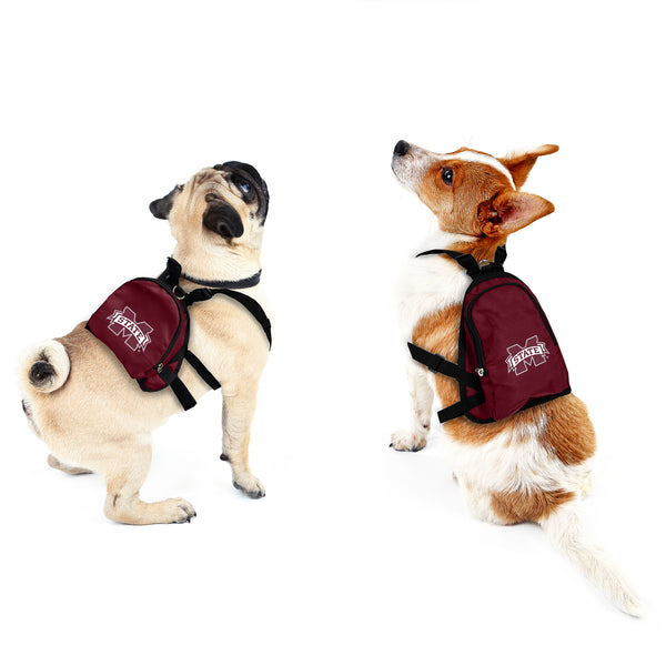 Littlearth Mississippi State University Pet Mini Backpack