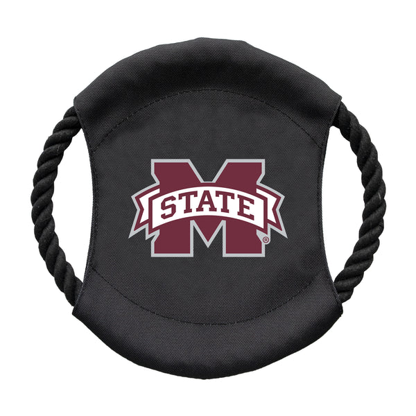 littlearth Mississippi State University Team Flying Disc Pet Toy