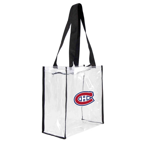 littlearth Montreal Canadiens Clear Square Stadium Tote