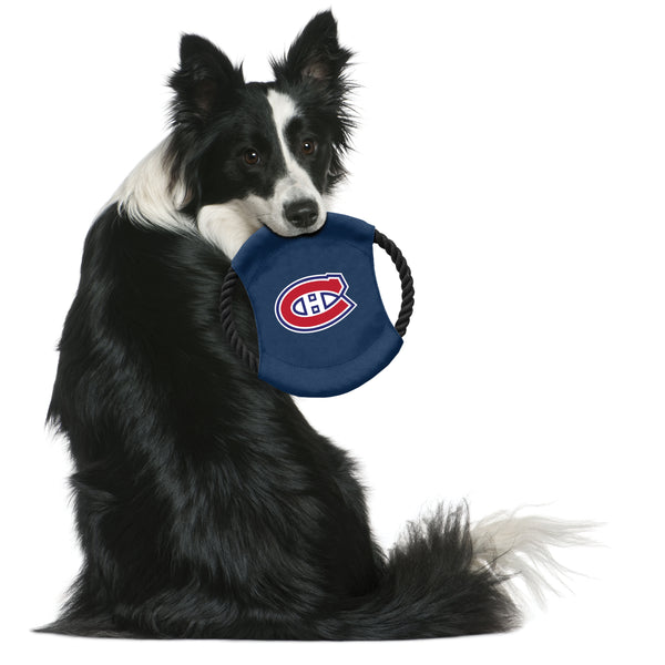 Littlearth Montreal Canadiens Team Flying Disc Pet Toy