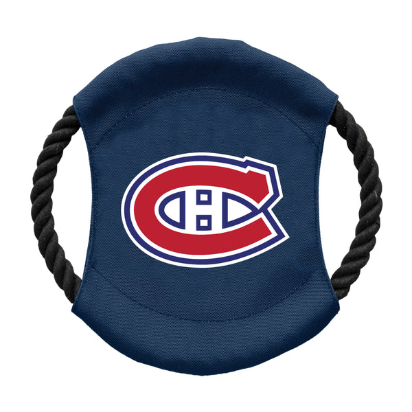 littlearth Montreal Canadiens Team Flying Disc Pet Toy