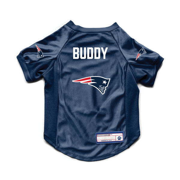 littlearth New England Patriots Custom Pet Stretch Jersey