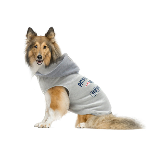 Littlearth New England Patriots Pet Hooded Crewneck