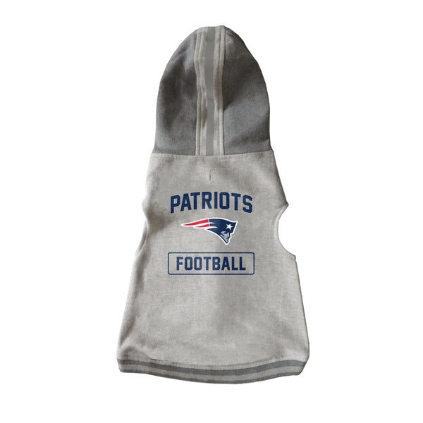 littlearth New England Patriots Pet Hooded Crewneck
