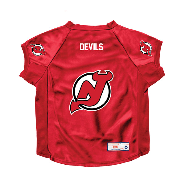 littlearth New Jersey Devils Big Pet Stretch Jersey