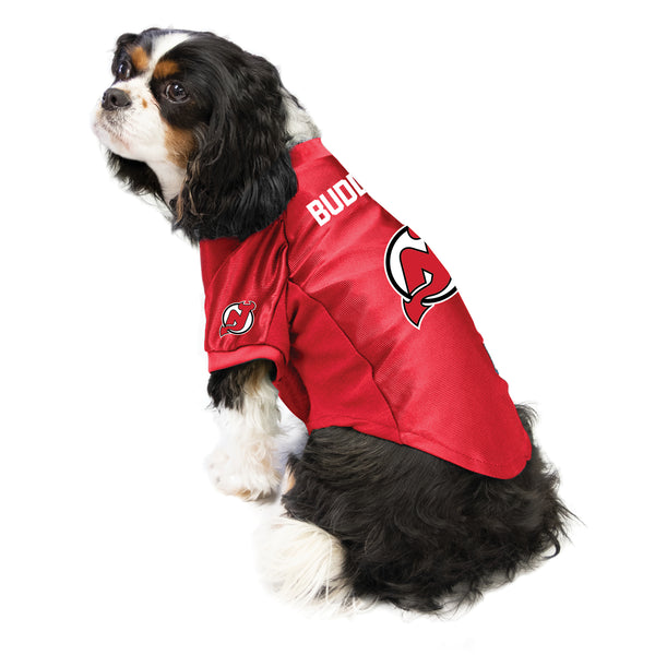 Littlearth New Jersey Devils Custom Pet Stretch Jersey