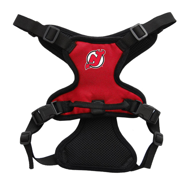 littlearth New Jersey Devils Front Clip Pet Harness