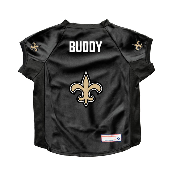 littlearth New Orleans Saints Big Custom Pet Stretch Jersey