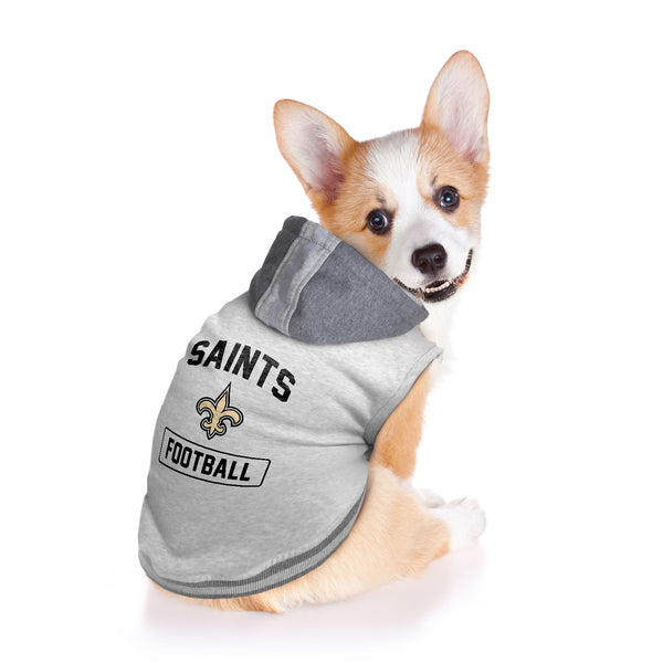 Littlearth New Orleans Saints Pet Hooded Crewneck Type