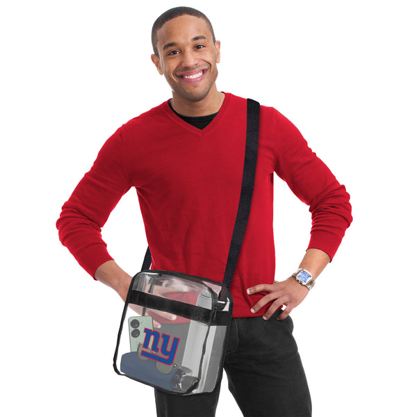 Littlearth New York Giants Clear Carryall Crossbody