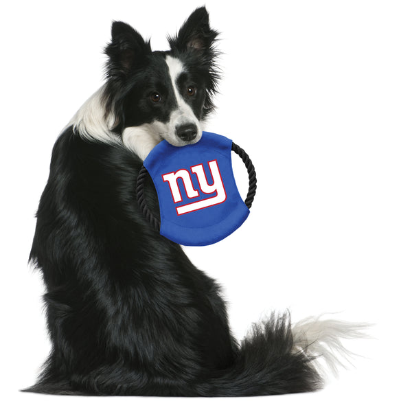 Littlearth New York Giants Team Flying Disc Pet Toy