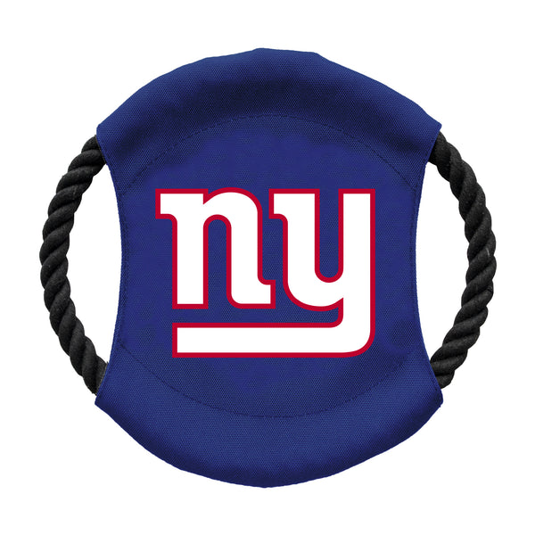 littlearth New York Giants Team Flying Disc Pet Toy