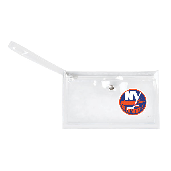 littlearth New York Islanders Clear Ticket Wristlet