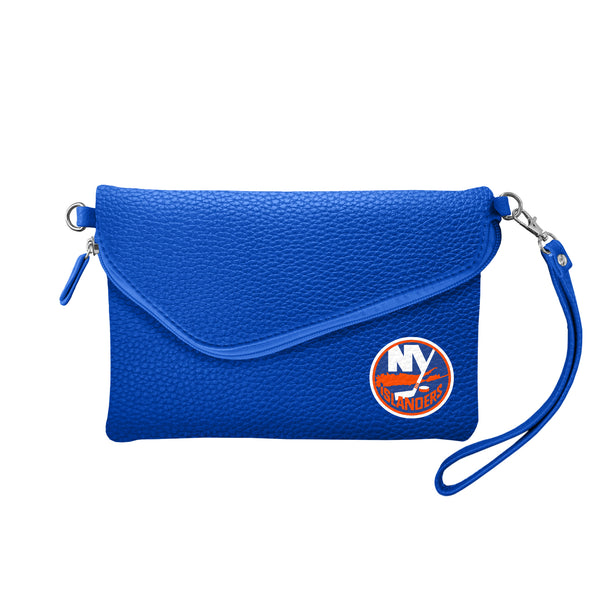 littlearth New York Islanders Fold Over Crossbody Pebble