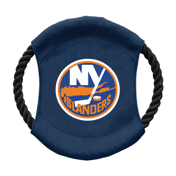 littlearth New York Islanders Team Flying Disc Pet Toy