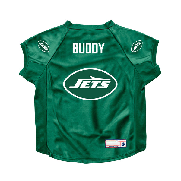 littlearth New York Jets Big Custom Pet Stretch Jersey