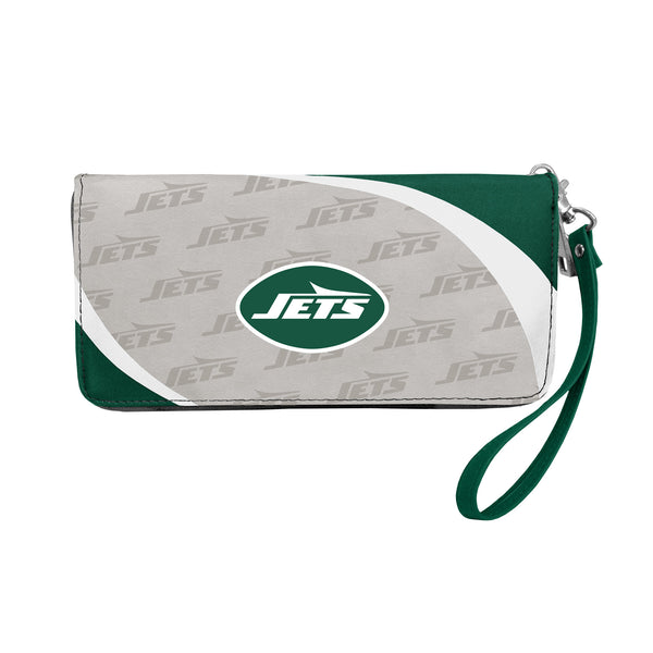 Littlearth New York Jets Curve Zip Organizer Wallet