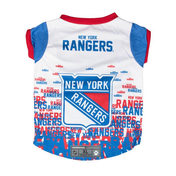 littlearth New York Rangers Pet Performance Tee Shirt