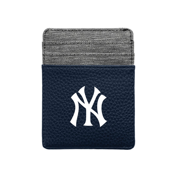 littlearth New York Yankees Pebble Front Pocket Wallet