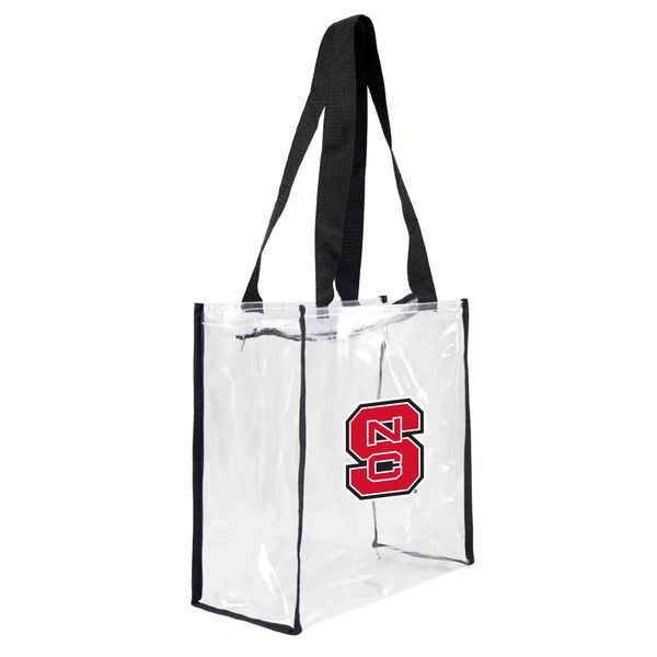littlearth North Carolina State Clear Square Stadium Tote