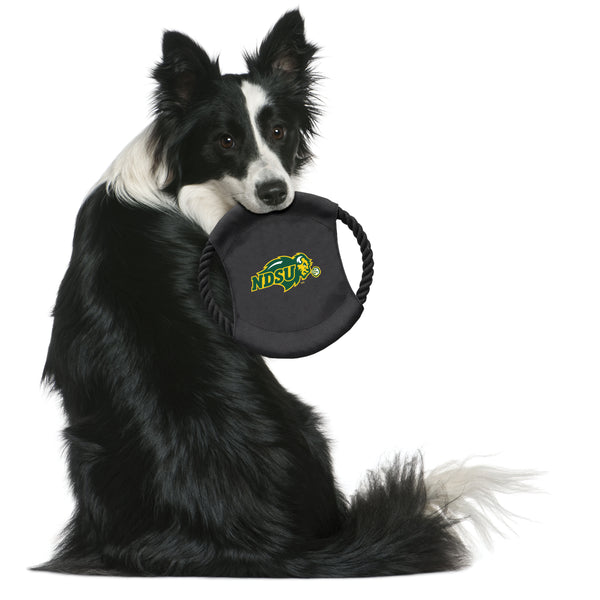 Littlearth North Dakota State University Team Flying Disc Pet Toy