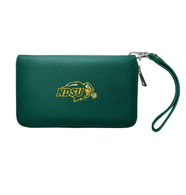 littlearth North Dakota State University Zip Organizer Wallet Pebble