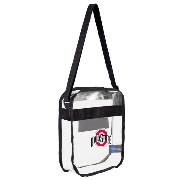 littlearth Ohio State University Clear Carryall Crossbody