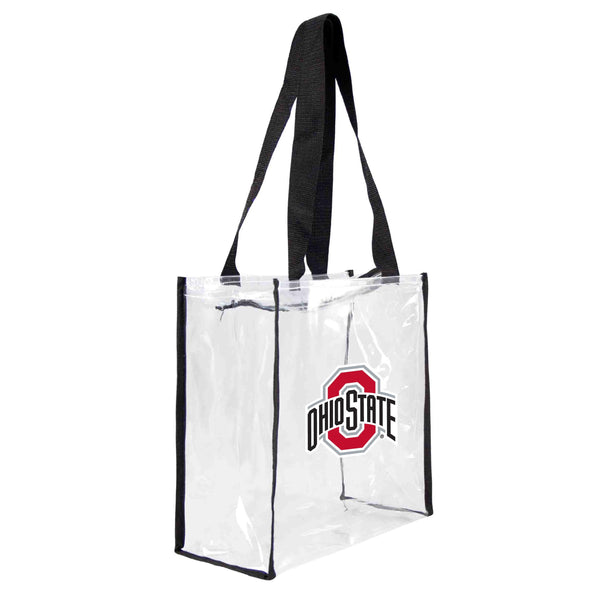 littlearth Ohio State University Clear Square Stadium Tote