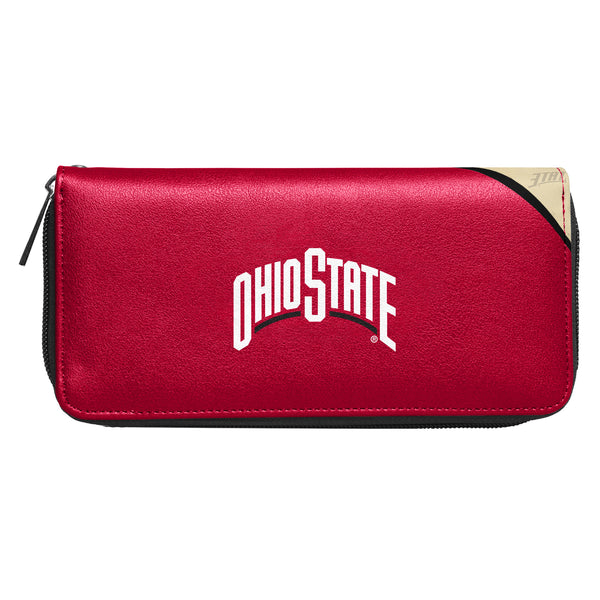 Littlearth Ohio State University Curve Zip Organizer Wallet