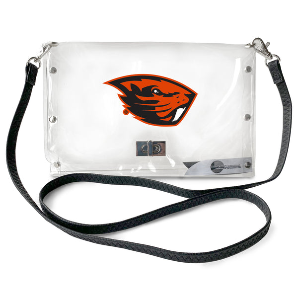 littlearth Oregon State University Clear Envelope Purse