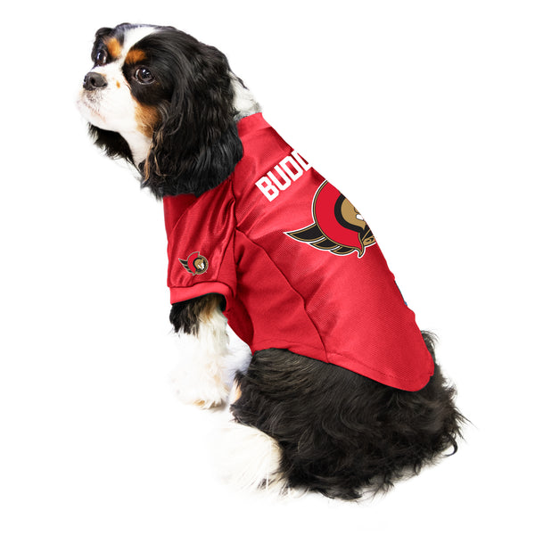 Littlearth Ottawa Senators Custom Pet Stretch Jersey