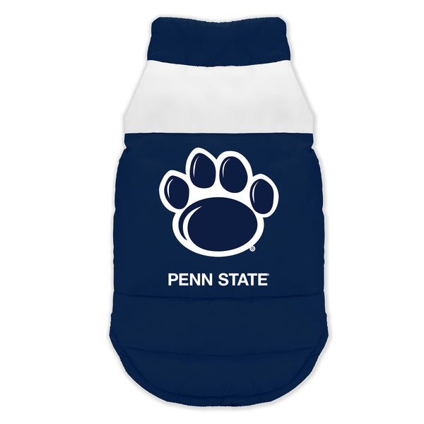 littlearth Penn State University Pet Parka Puff Vest